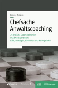 Chefsache Anwaltscoaching - Busmann, Johanna