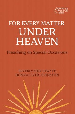 For Every Matter under Heaven (eBook, ePUB) - Zink-Sawyer, Beverly; Giver-Johnston, Donna