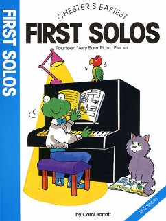 Cover First solos 14 very easy piano pieces