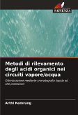 Metodi di rilevamento degli acidi organici nei circuiti vapore/acqua