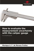 How to evaluate the measurement uncertainty with the caliper gauge