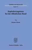 Kapitalertragsteuer bei der öffentlichen Hand.