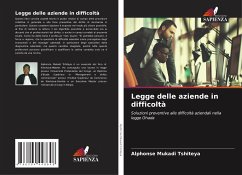 Legge delle aziende in difficoltà - Mukadi Tshiteya, Alphonse