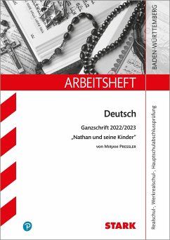 STARK Arbeitsheft - Deutsch - BaWü - Ganzschrift 2022/23 - Pressler: Nathan und seine Kinder - Engel, Anja;Wagner, Sandra