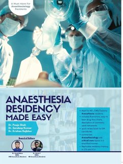 ANAESTHESIA RESIDENCY MADE EASY - Shah, Pooja; Kumar, Sandeep