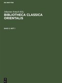 Bibliotheca Classica Orientalis, Band 3, Heft 1, Bibliotheca Classica Orientalis Band 3, Heft 1