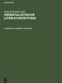 Orientalistische Literaturzeitung, Jahrgang 43, Number 3, März 1943