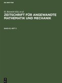 Zeitschrift für Angewandte Mathematik und Mechanik. Band 63, Heft 5