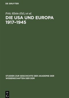 Die USA und Europa 1917¿1945
