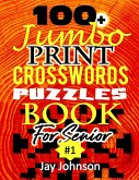 100+ Jumbo CROSSWORD Puzzle Book For Seniors