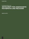 Zeitschrift für Angewandte Mathematik und Mechanik. Band 63, Heft 6