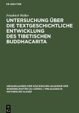Untersuchung über die textgeschichtliche Entwicklung des tibetischen Buddhacarita