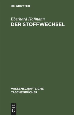 Cover Der Stoffwechsel