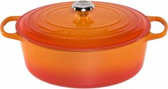 Le Creuset Signature Bräter Ofenrot Oval 33 cm