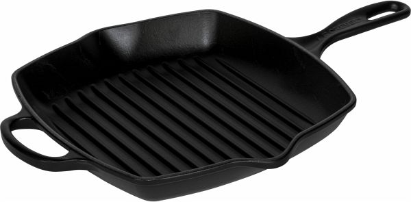 Le Creuset Grillpfanne Gusseisen Quad. Schwarz 26 cm Le Creuset Grillpfanne Gusseisen Quad. Schwarz 26 cm