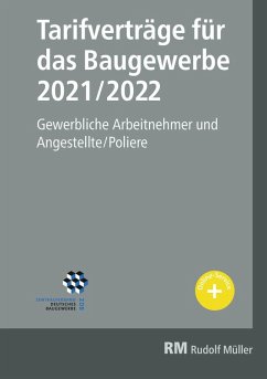 Tarifverträge für das Baugewerbe 2021/2022 - E-Book (eBook, PDF) - Jöris, Heribert