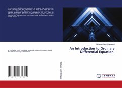 An Introduction to Ordinary Differential Equation