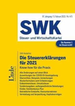 Cover Die Steuererklärungen für 2021