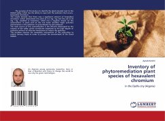 Inventory of phytoremediation plant species of hexavalent chromium