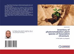 Inventory of phytoremediation plant species of hexavalent chromium - Korichi, Ayoub