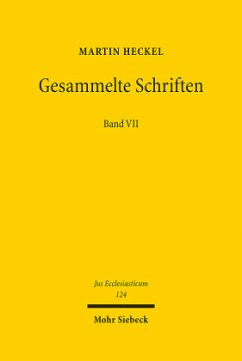 Gesammelte Schriften - Heckel, Martin