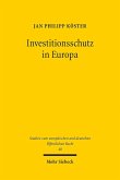 Investitionsschutz in Europa