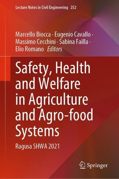 Cover Safety, Health and Welfare in Agriculture and Agro-food Systems