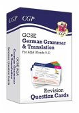 GCSE AQA German: Grammar & Translation Revision Question Cards (For exams in 2025) GCSE AQA German: Grammar & Translation Revision Question Cards (For exams in 2025)
