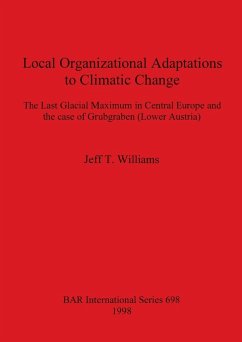 Local Organizational Adaptations to Climatic Change - Williams, Jeff T.