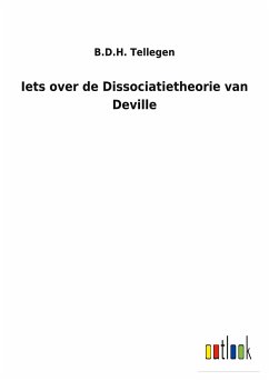 Iets over de Dissociatietheorie van Deville