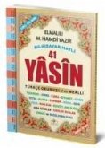 Fihristli 41 Yasin Bilgisayar Hatli Türkce Okunuslu ve Mealli Orta Boy