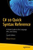 C# 10 Quick Syntax Reference (eBook, PDF)