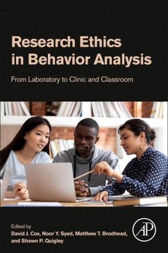 Research Ethics in Behavior Analysis