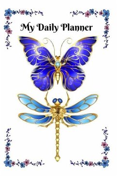 Blue and Gold Butterfly and Dragonfly Planner - Voland, Melanie; Books, Treehouse