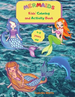 Cover Mermaids - Kids' Coloring and Activity Book