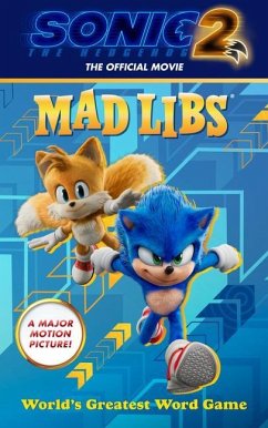 Sonic the Hedgehog 2: The Official Movie Mad Libs - Matheis, Mickie
