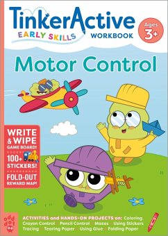 TinkerActive Early Skills Motor Control Workbook Ages 3+ - Sidat, Enil