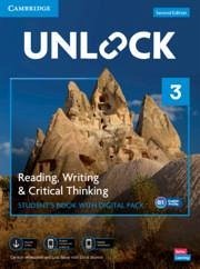 Unlock Level 3 Reading, Writing and Critical Thinking Student's Book with Digital Pack - Westbrook, Carolyn; Baker, Lida