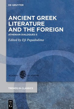 Cover Ancient Greek Literature and the Foreign (eBook, ePUB)