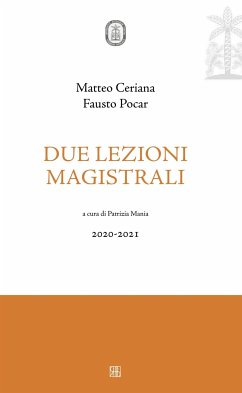 Due lezioni magistrali (eBook, ePUB) - Cerania, Matteo; Pocar, Fausto