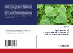 Exploration of compositional variation of Plectranthus amboinicus - Habeeb, Hiba;Janeeshma, Edappayil