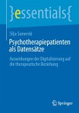 Psychotherapiepatienten als Datensätze (eBook, PDF)