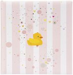Goldbuch Rubber Duck Girl 30x31 60 weiße Seiten Babyalbum 15478