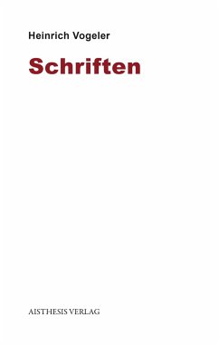 Schriften - Vogeler, Heinrich