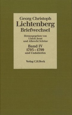 Lichtenberg Briefwechsel Bd. 4: 1793-1799 (eBook, PDF)