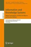 Information and Knowledge Systems. Digital Technologies, Artificial Intelligence and Decision Making (eBook, PDF)
