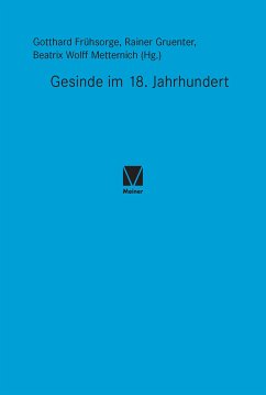 Gesinde im 18. Jahrhundert (eBook, PDF)