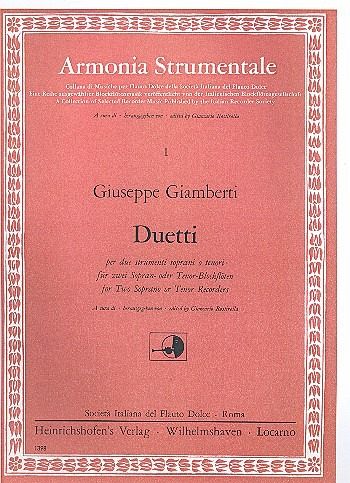 Duette für 2 Blockflöten (SS/TT) Spielpartitur (LICHTPAUSE)