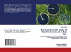 Bio-Decolorization study of Reactive Green and Indigo Dye