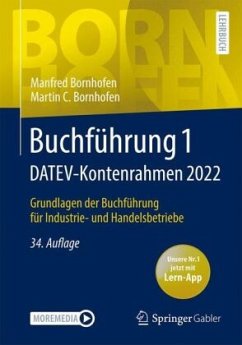 Buchführung 1 DATEV-Kontenrahmen 2022 - Bornhofen, Manfred;Bornhofen, Martin C.